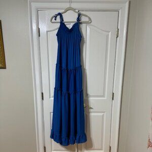 Kasia Royal Blue Maxi Dress